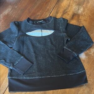 Koral Black Sweatshirt